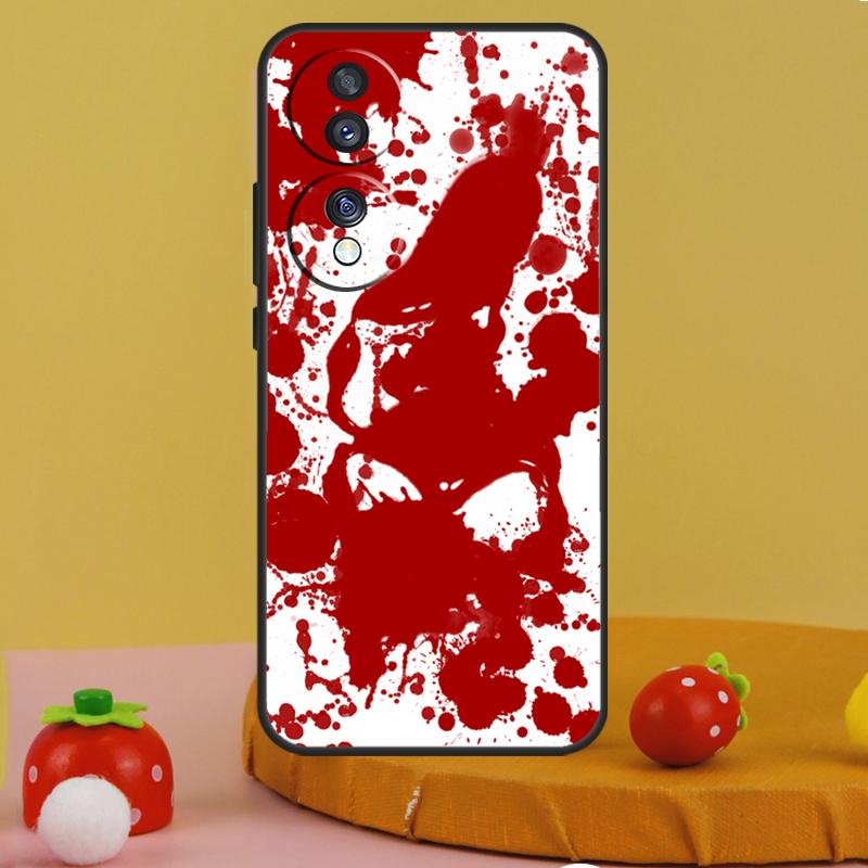 HALLOWEEN BLOODY SPLATTER Case For Honor 200 Pro X9c X9a X8a X7a X6a X7 X8 X9 X8b X9b Magic 5 6 50 70 90 Lite Cover