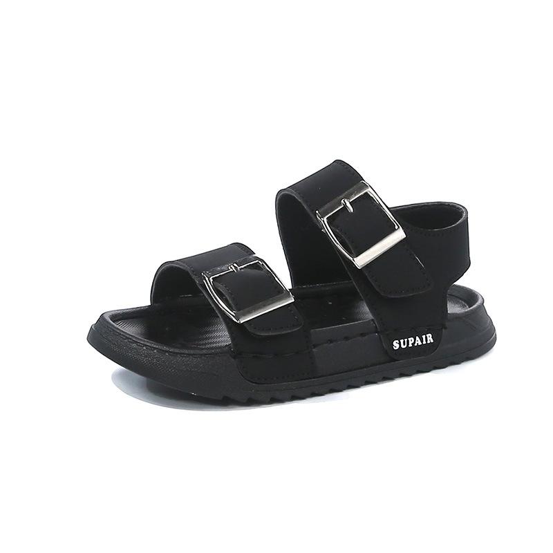 

Popular children s open-toed sandals summer 2025 new soft-soled non-slip boys baby casual shoes fashion girls shoes 26-31 yards, 6 pairs in one hand