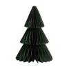 Christmas Tree Decoration Hanging Ornament Easy Assembly Festive Hanging Decor 3D Honeycomb Paper Decoration