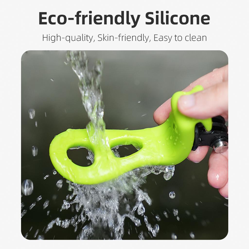 TELESIN TLQ-001 Adjustable Wrist Strap Mount Flexible Wristband for Action Camera Silicone Material