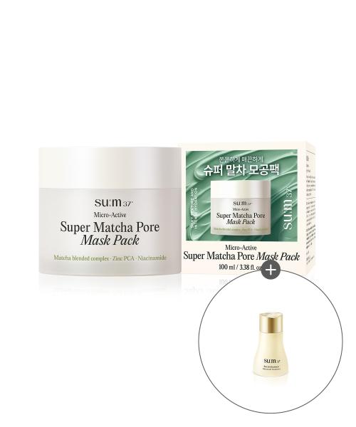 Ne:m37 Mikroaktivní Super Matcha Pórková maska