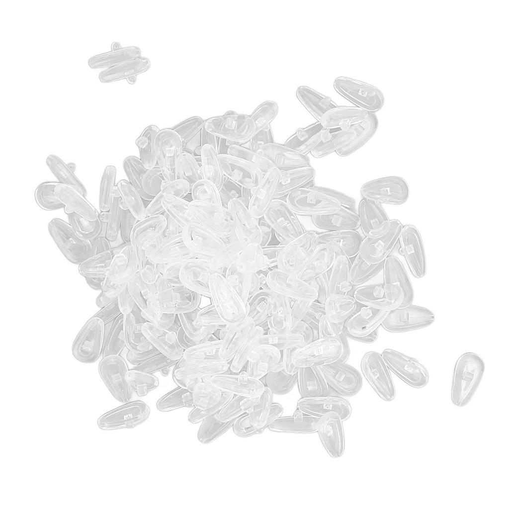 100 Paar Silikon Luftkissen Nasenpads Brillen Nasenpads Nasenrückenpads Ersatz für Eyegl