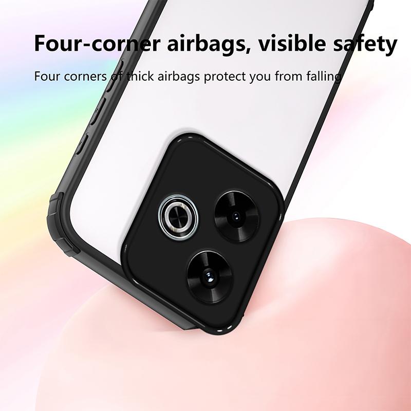 For Redmi A3 Pro A3X Ultra Thin Clear Acrylic Phone Case For Redmi 15 14C 14R 13 13C Transparent Shockproof Cover For Redmi 12