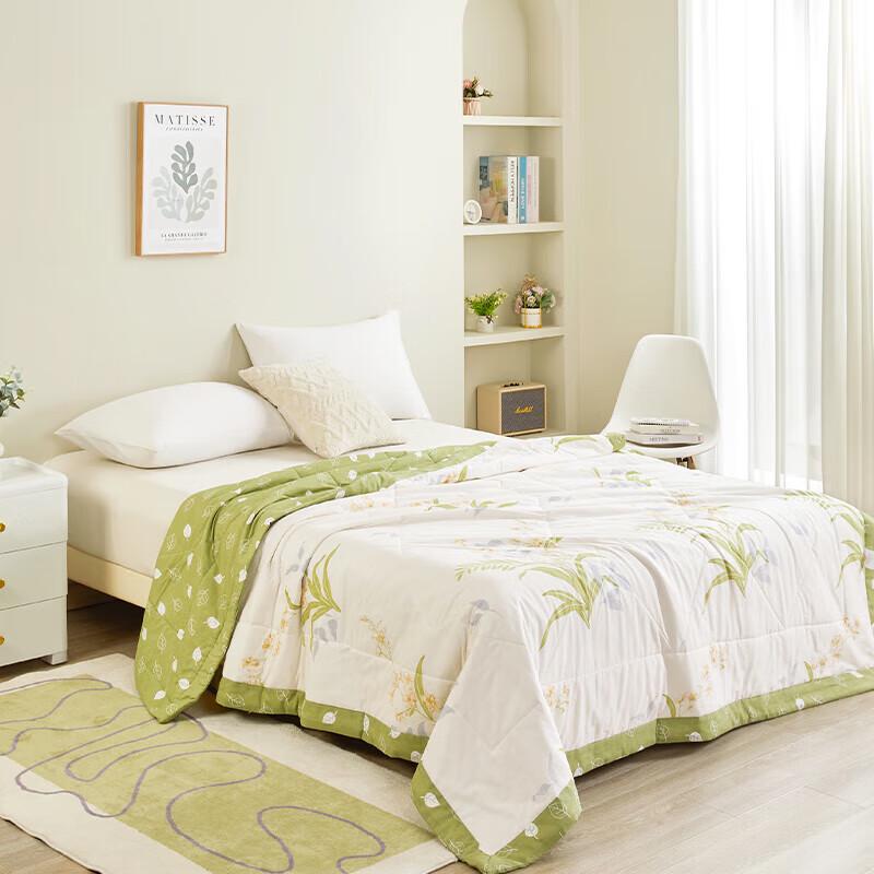 Jieliya 100% Washed Cotton Summer Quilt