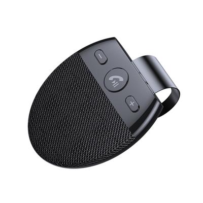 ABS Car Kit Hands-free Bluetooth Connection Speakerphone With Music Playback Wireless Vehicle Car
