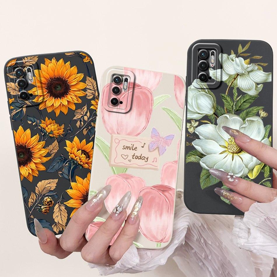 For Xiaomi Poco M3 Pro 5G Phone Case Poco M3 M3Pro Cute New Design Soft Silicone Shockproof Cases