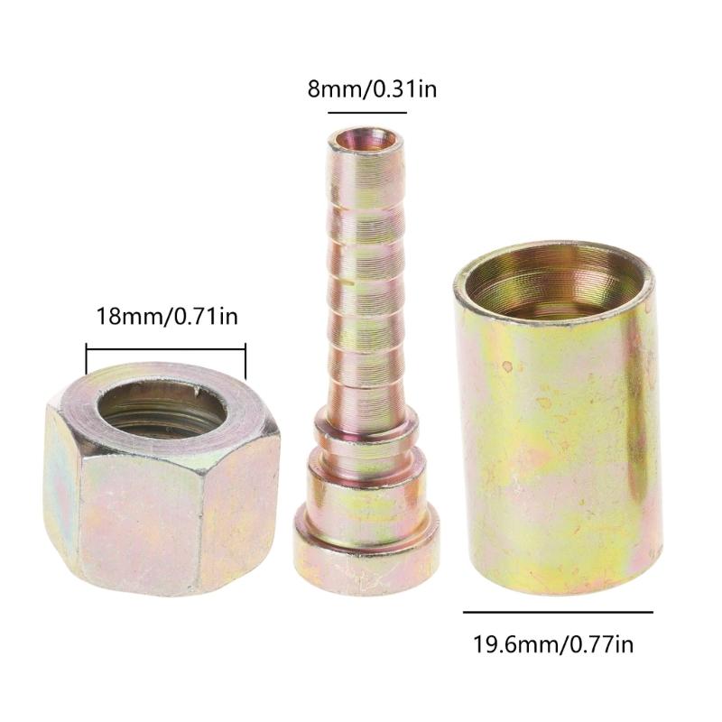 High Pressure Washer Hose Insert Fittings Car Washer Water Cleaning Hose Pipe Fitting TwistConnector Quick Fixing