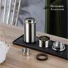 300ml/420ml Double Stainless Steel 304 Tea Vacuum Flask With Filter Leak-Proof Business Style Thermos Mug Thermal Bottle Tumbler