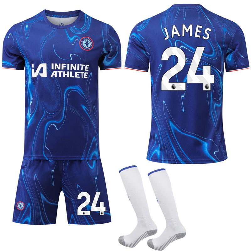 2024-25 Chelsea Football Jersey Set Jersey No. 20 Palmer 7 Neto 14 Felix Jersey Spot