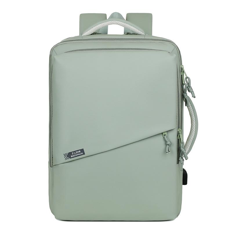 Lässiger Business-Rucksack für Männer und Frauen Laptop-Rucksack Großes Fassungsvermögen Nass- und Trocken-Reiserucksack