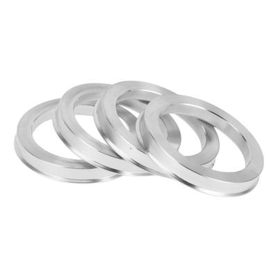 INFINAUTO Hub Centric Rings 56.6mm Inner To 74.1mm OD Vehicle Wheel Hub Rings Aluminum Alloy 4pcs