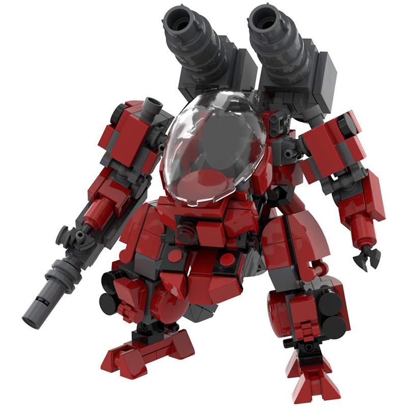 336pcs Robot Anime Figure Building Blocks Christmas Toys For Children Model Building Kits Figure Block Craft Toys For Adults
