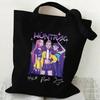 Kpop Witch Hunters Printed Canvas Bag Large Capacity Women's Daily Shopping Bag KTB