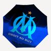 OM Logo, Marseille Football Club- Automatic Opening and Closing, 8-rib Structure Portable Umbrella, Suitable for Men and Women in All Season