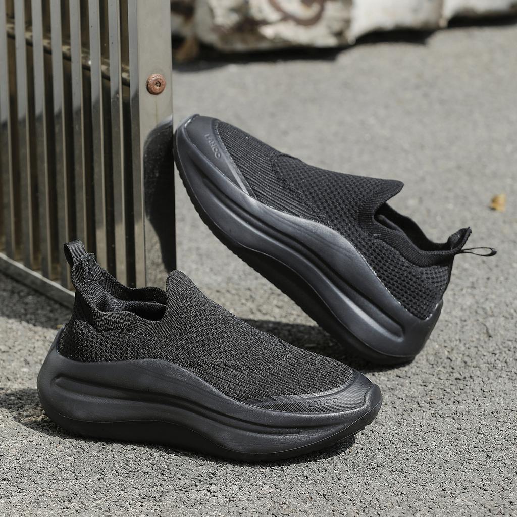 Men's & Women's Casual Running Sneakers Breathable Mesh Slip-on Design Thick Platform Sole Ultra-Lightweight for Gym & Jogging 36-45