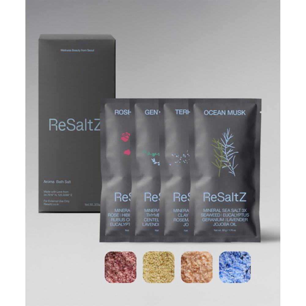 ReSaltz Aroma Bath Salt Travel Set 50g X 4 NONE