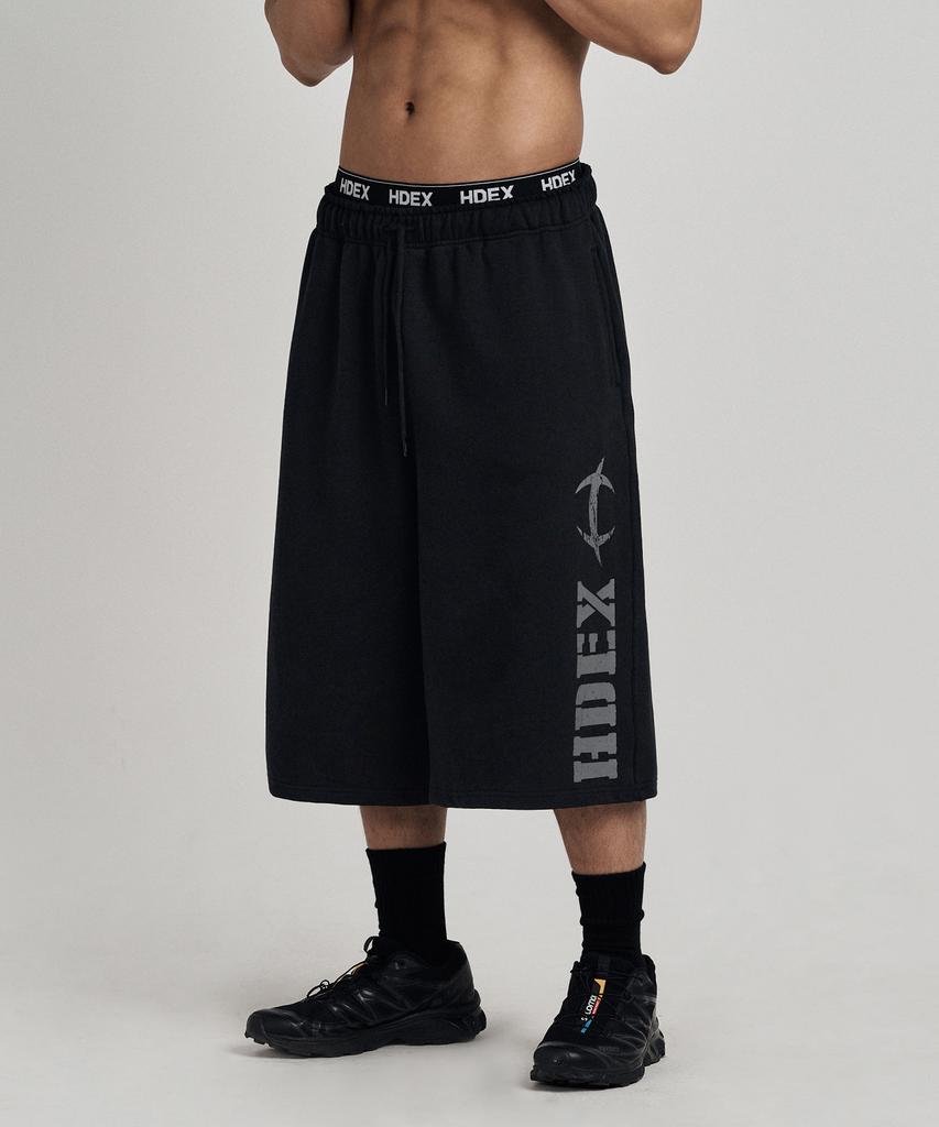 HDEX Brake Main Logo Bermuda Shorts (Black)