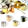 Vacuum Insulated Mugs, Stainless Steel Coffee Metal and tea Cups, for , Outdoor,