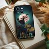 Mary P-Poppins Phone Case For IPhone 1716 15 14 13 Pro Max 11 12 Mini X Xs XR Black Silicone Cover