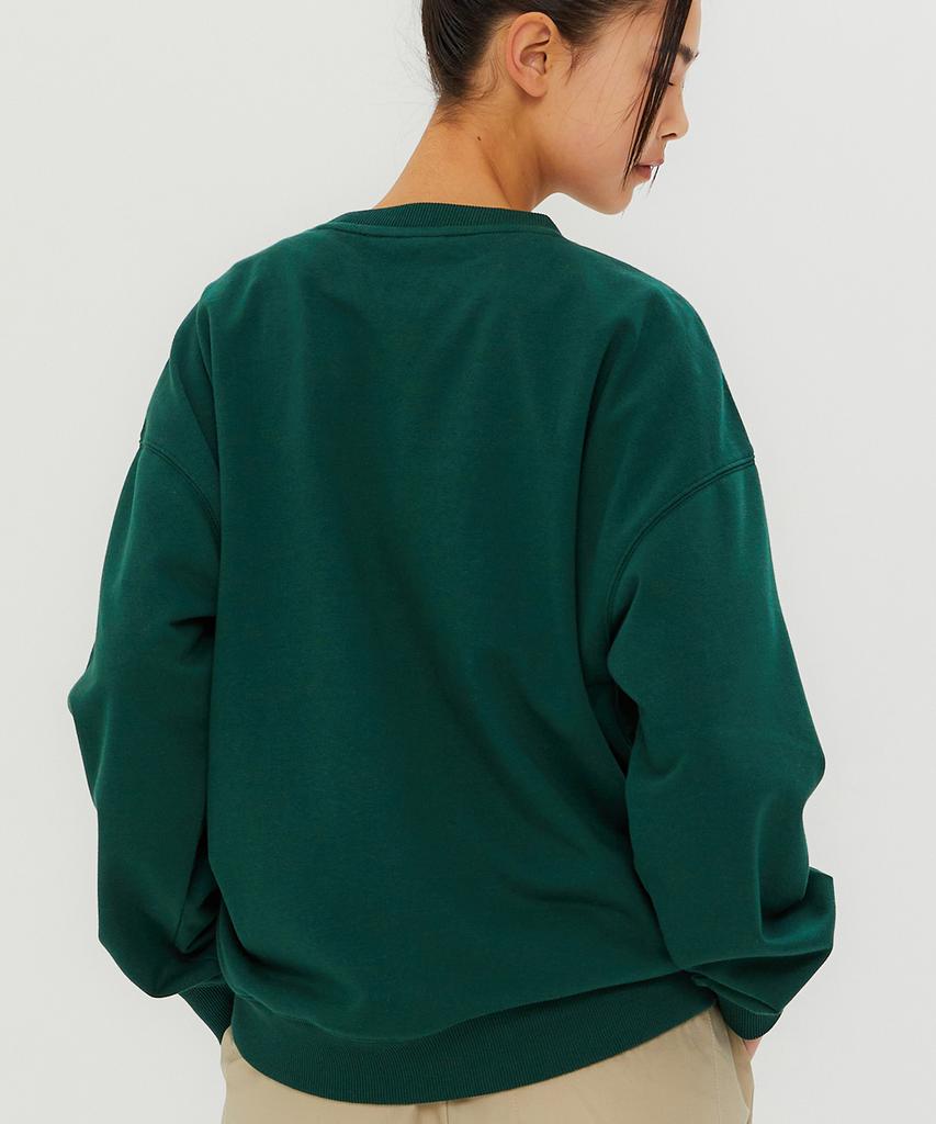 KULTE Wave Logo Crewneck Green