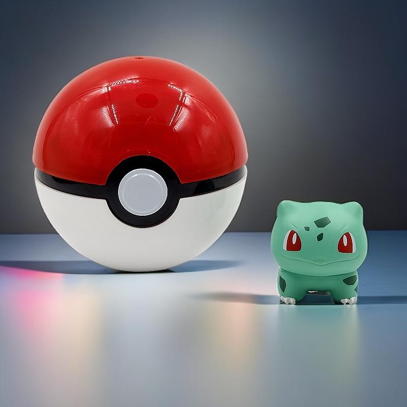 Pokémon Pikachu Mini Figure with Poké Ball Ornament - Tiny Adventure Car Décor & Birthday Gift Gashapon