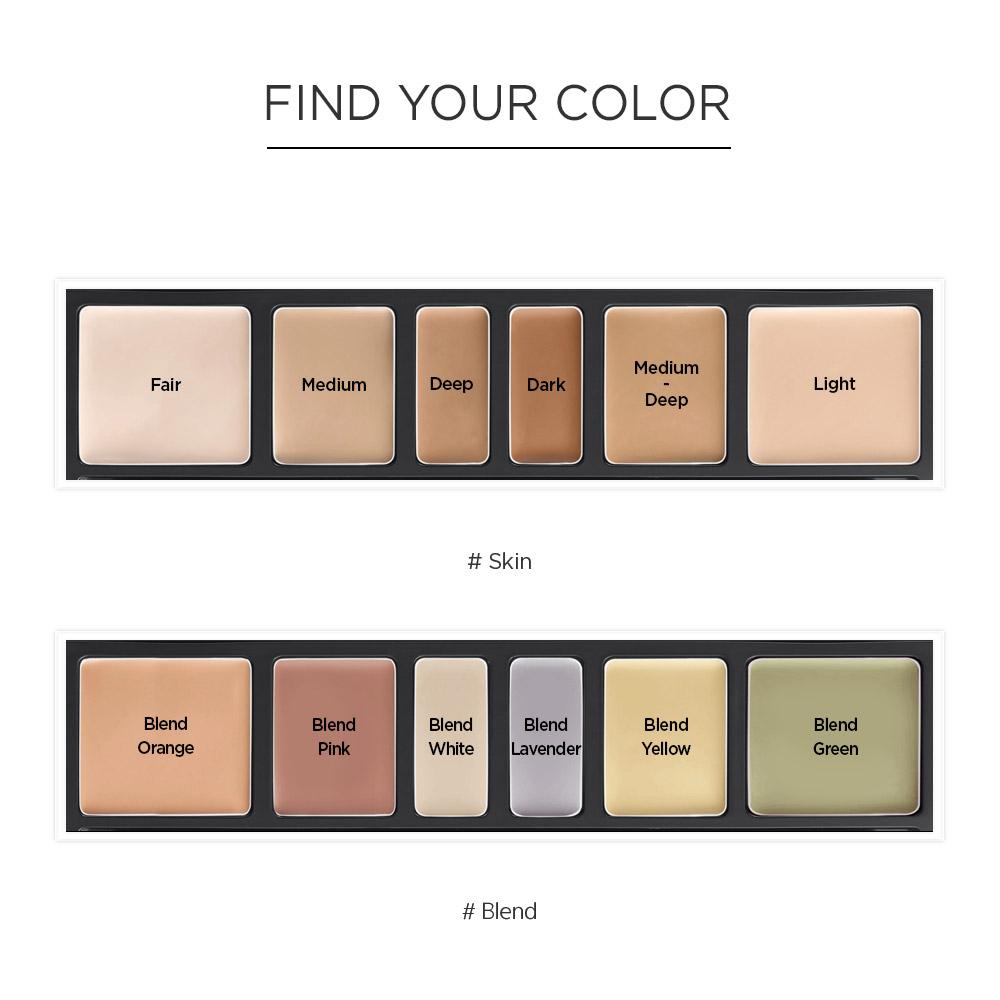 JungSaemMool Artist Concealer Palette – 2Typen