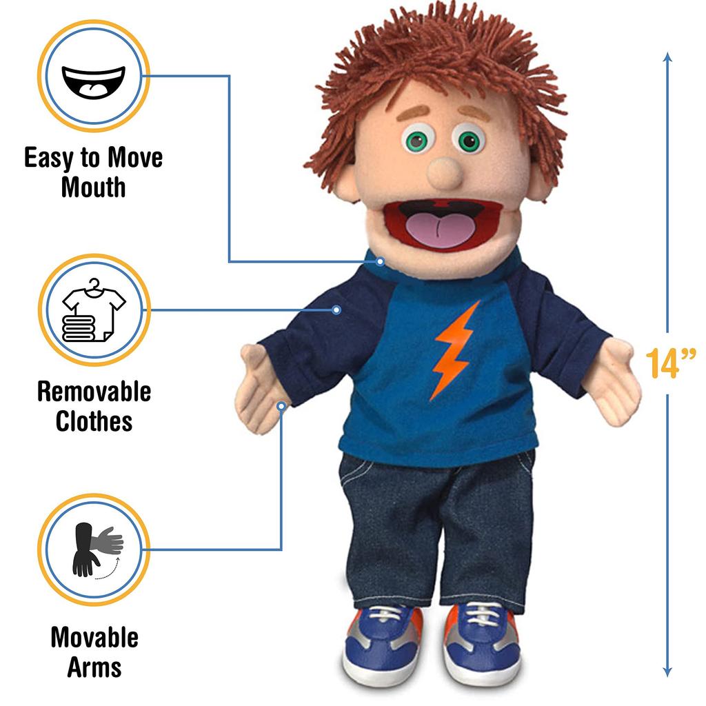 Tommy by Silly Puppets 14" (Peach) [item]