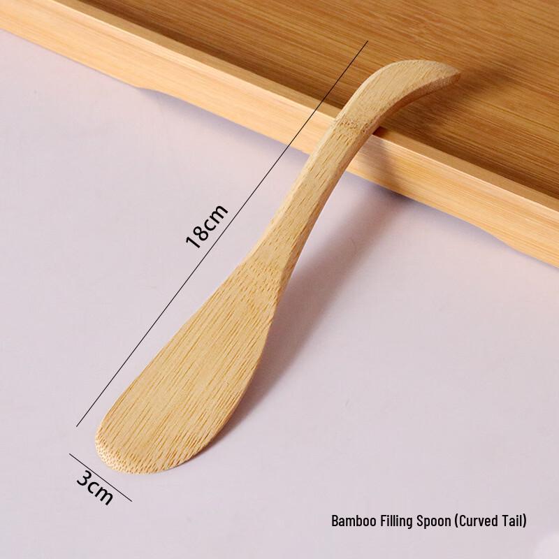 Bamboo Dumpling & Wonton Filling Scoop Set