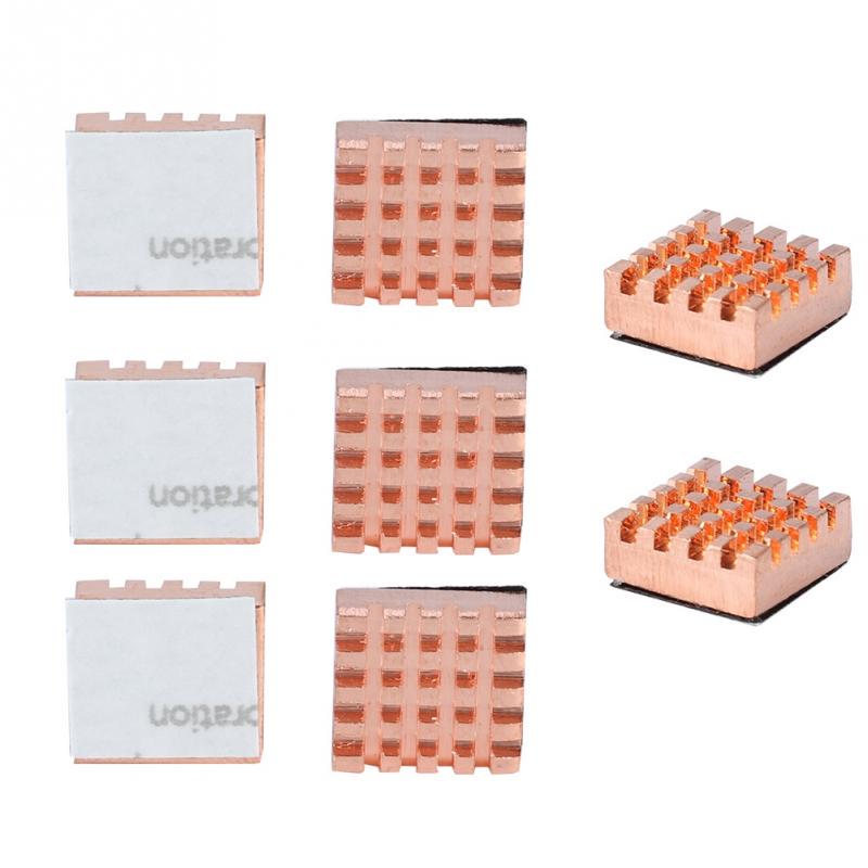 Pure Copper Heatsink 8PCS Cooling Fin Durable for Notebook CPU