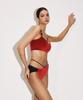 VINAJ Strap Velvet Basic Panties (Red)