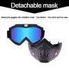 Motorradhelm Brille Masken Radfahren Reiten Motocross Sonnenbrille Ski Snowboard Brillen Maske Schutzbrille Helm Taktische Winddicht