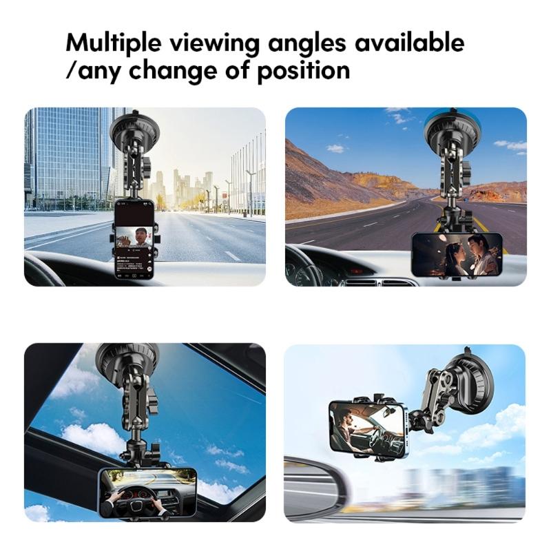 Universal Phone Mount for Car Center Console Stack Super Adsorption Holder On-board Suck Support Clamp Bracket Hand-Free