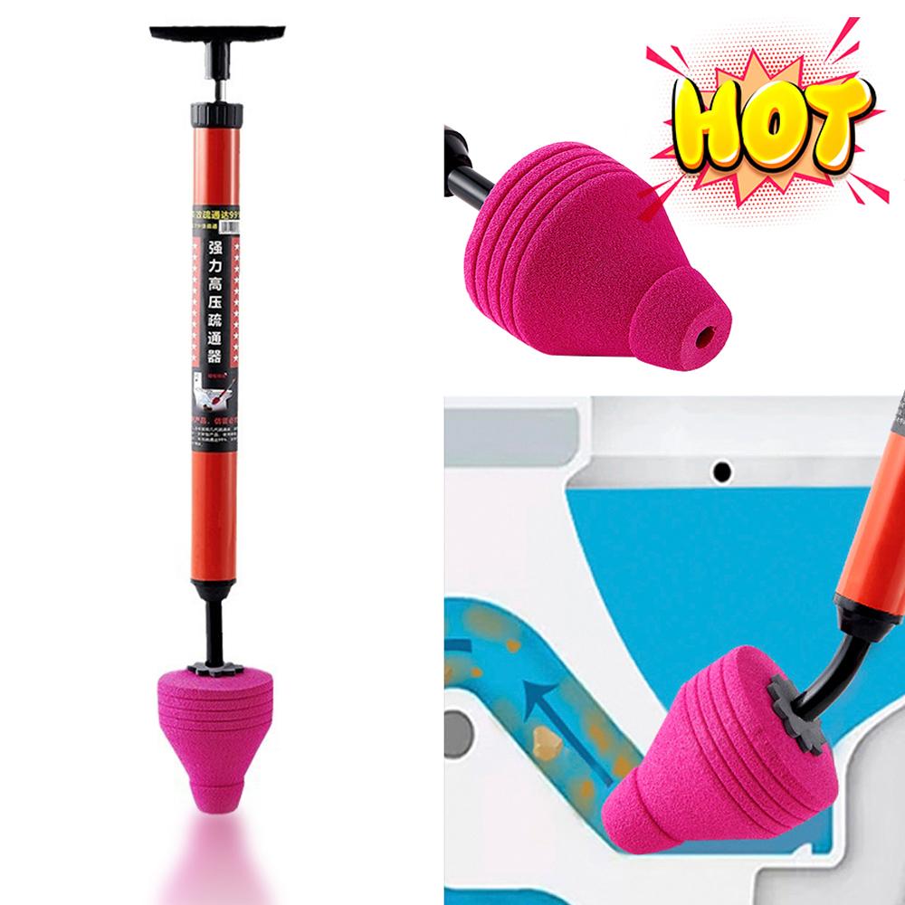 Vysokotlaký záchodový píst Odblokování Jednorázový záchodový píst Záchodové potrubí Silikon Odblokování Domácnost WC Kanalizace Bagrovací píst Nové