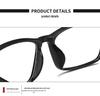 Unisex Imitation Wood Grain TR90 Lightweight Myopia Eyeglasses 18215 - Fashionable and Durable Frame