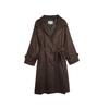 Design de Modă Siluetă Modernă Franceză High-End Guler Înalt Lungime Medie Casual Largă Mânecă Lungă Jachetă Palton Trenci Femei jackets L8WDD054