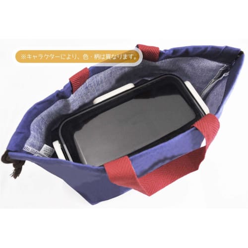 Skater Children's Lunch Box Drawstring Bag with Gusset Kids Made In Japan One Piece 24 KB7