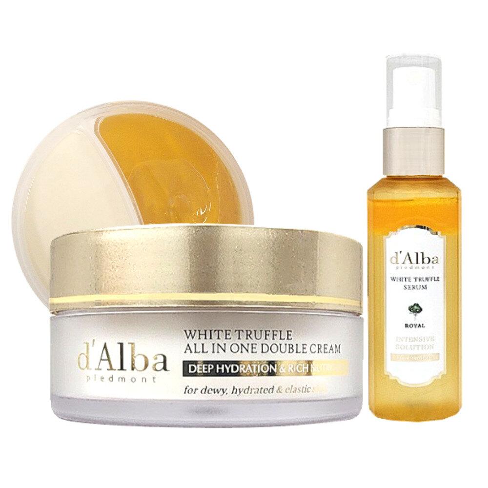 d Alba Banban Cream All-in-One Double Serum & Cream 70g x 1 + Mist 60ml x 1 d Alba Half and Half Cream 1 x + Mist 60ml 1 x