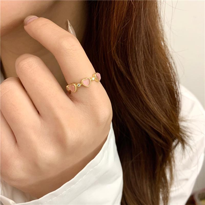 

Регулируемое кольцо с корейским кошачьим глазом – Элегантный сказочный дизайн One Size