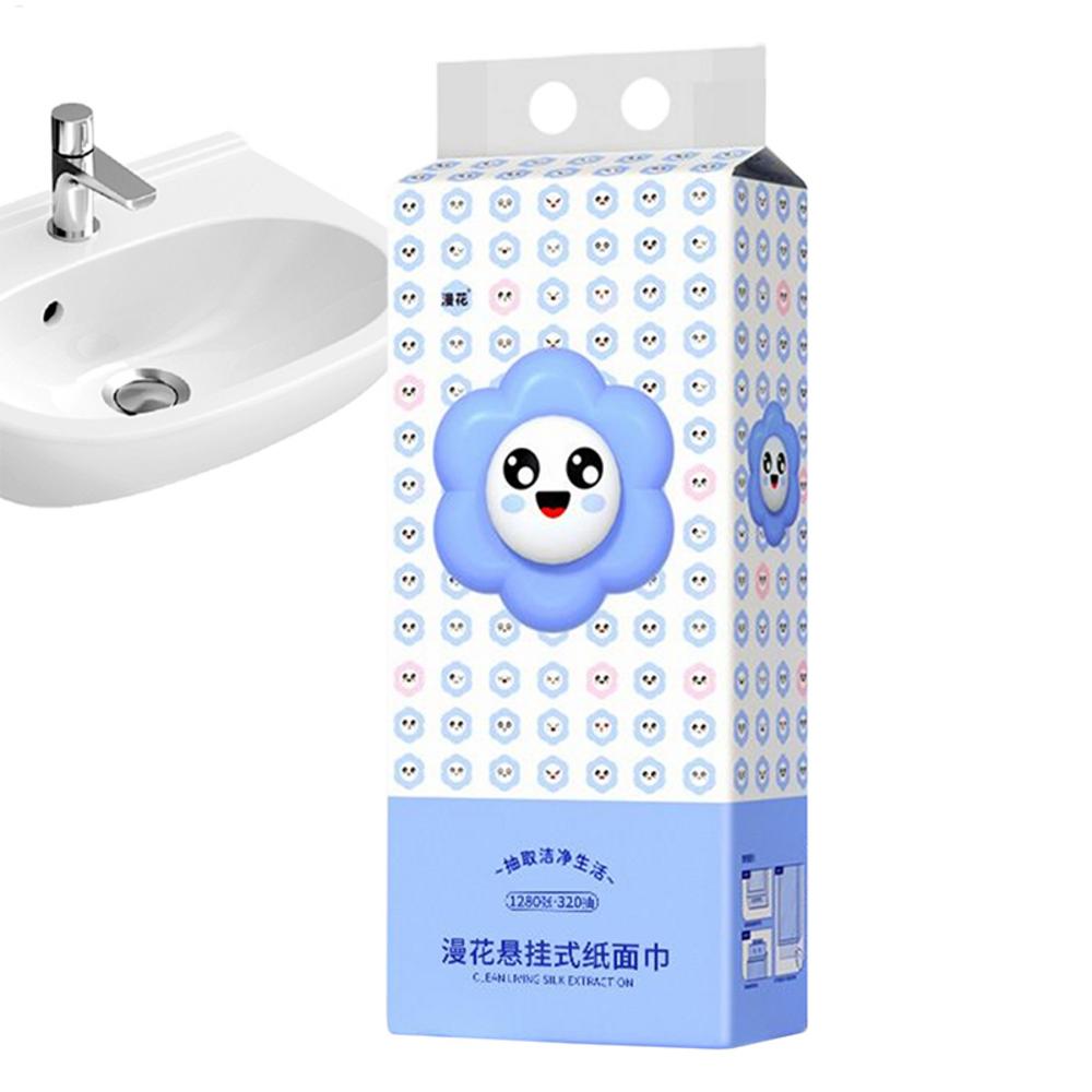 Toilet Tissue Hangable Travel Toilet Paper Quick Pull Soft Thickened Napkins For RV Travel Kitchen Family Hotel Home Commercial