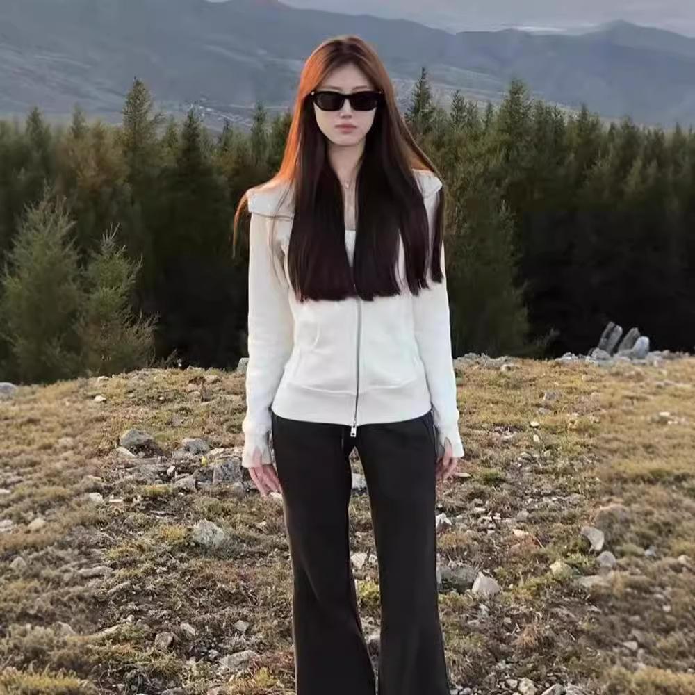 

Jacket Women s Spring and Autumn New Sweater Slim Early Autumn Long Sleeve Autumn Top Women s Autumn Wear Early Autumn S