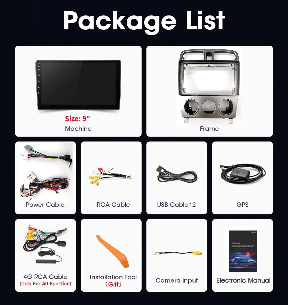 Android 14 For Subaru Forester SG 2002 - 2008 Car Radio Multimedia Navigation 4G GPS Wireless Carplay Stereo Head Unit Screen