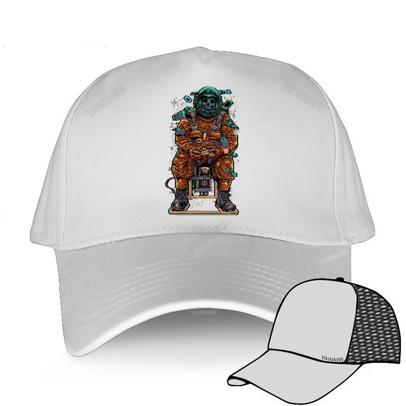 Nejnovější bavlněné letní baseballové čepice pro muže Snapback Alone In Space Robot Hip Hop Harajuku Čepice Dámská Dospělá yawawe Golfová čepice