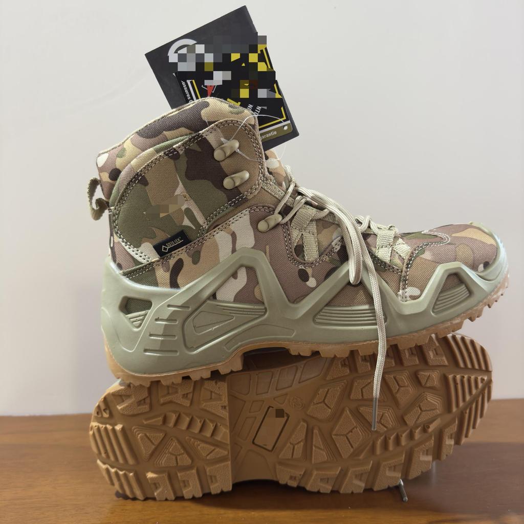 Men's Russian Waterproof Tactical Combat & Hiking Boots - Wear-Resistant, Non-Slip Outdoor Shoes