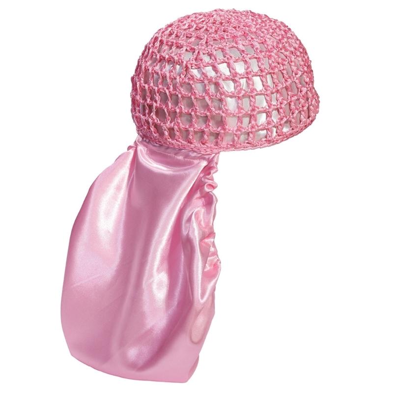 Reversible Bonnet Satined Bonnet Hat Hair Wrap Reversible Mesh Skull Hat For Long Curly Braided Hair Sleep Headpiece