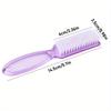3pcs Nail Brush Cleaning Remove Dust Powder Plastic Cleaner for Acrylic UV Gel Nails Art Manicure Nail Care Accessories
