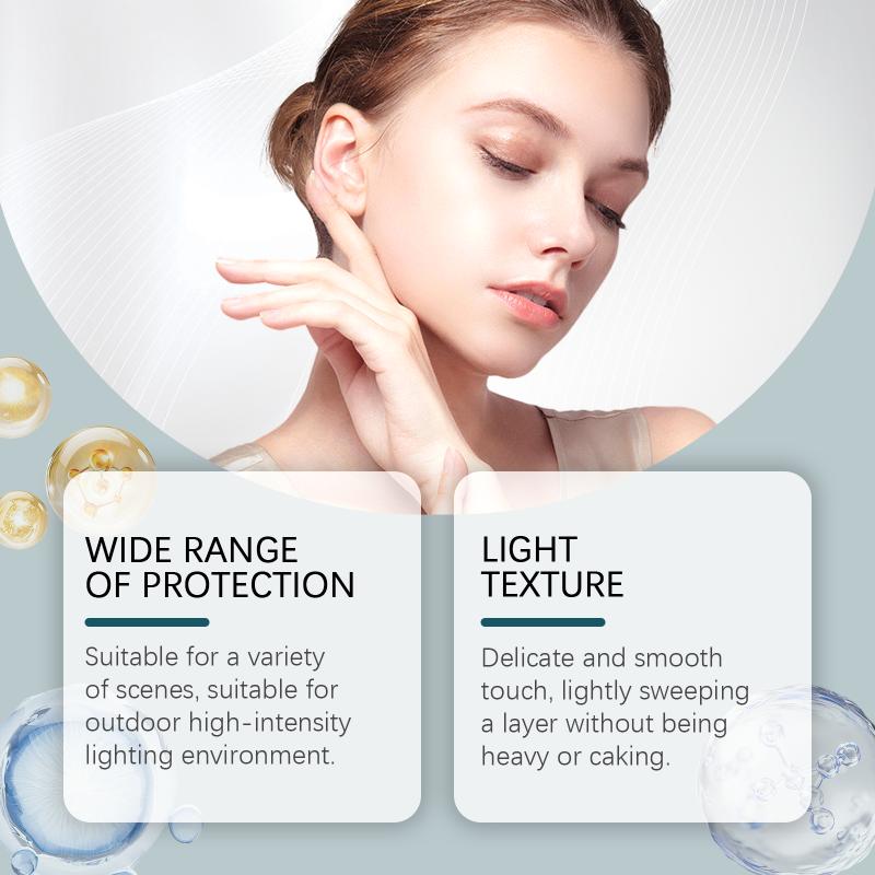 Eelhoe Sunscreen Setting Powder Refreshing Quick Fixer Oil Controling Lasting Drying Sweatproof Base Makeup Setting Powder