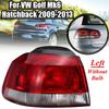 1Pcs Car Outter Tail Light For VW Golf Mk6 Golf 6 Hatchback 2009-2013 Taillights Rear Reverse Driving Side Lamp Without Bulbs