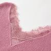 Women's V-Neck Lace Trim Knit Sweater