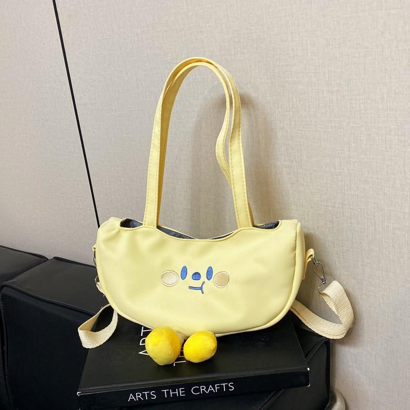 Cute, Fresh And Artistic Women's Shoulder Bag, Tang Nier's Casual And Cute Mobile Phone Bag, Female Student's Cross-body Bag