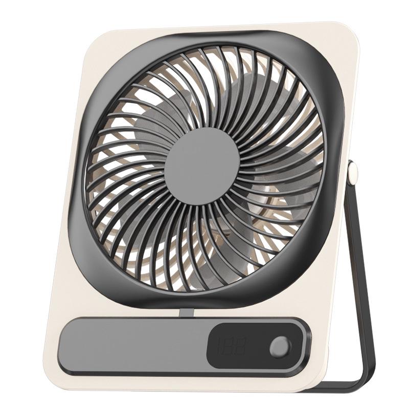 Ultra-Thin Rechargeable Wall-Mounted & Handheld Silent Mini Fan Brushless Rechargeable